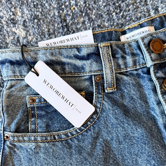 WeWoreWhat The Danielle High Rise Vintage Straight - Picture 2 of 6